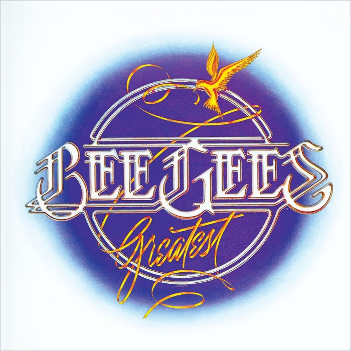 Bee Gees greatest, purple bubble and golden dove